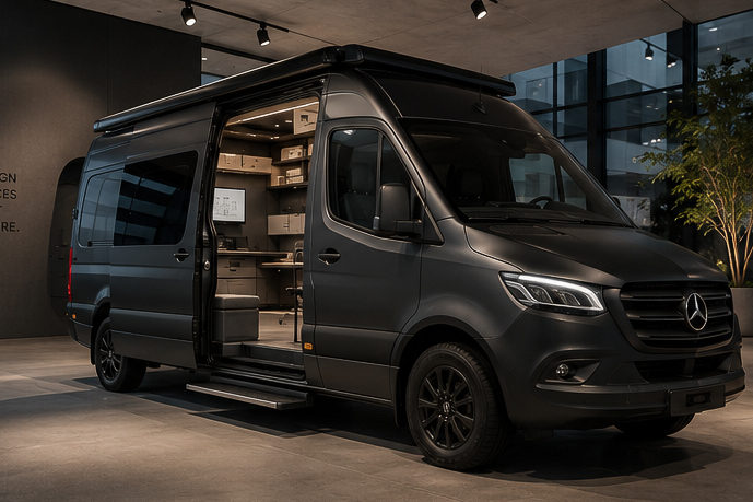 Showroom für Unternehmen auf Rädern