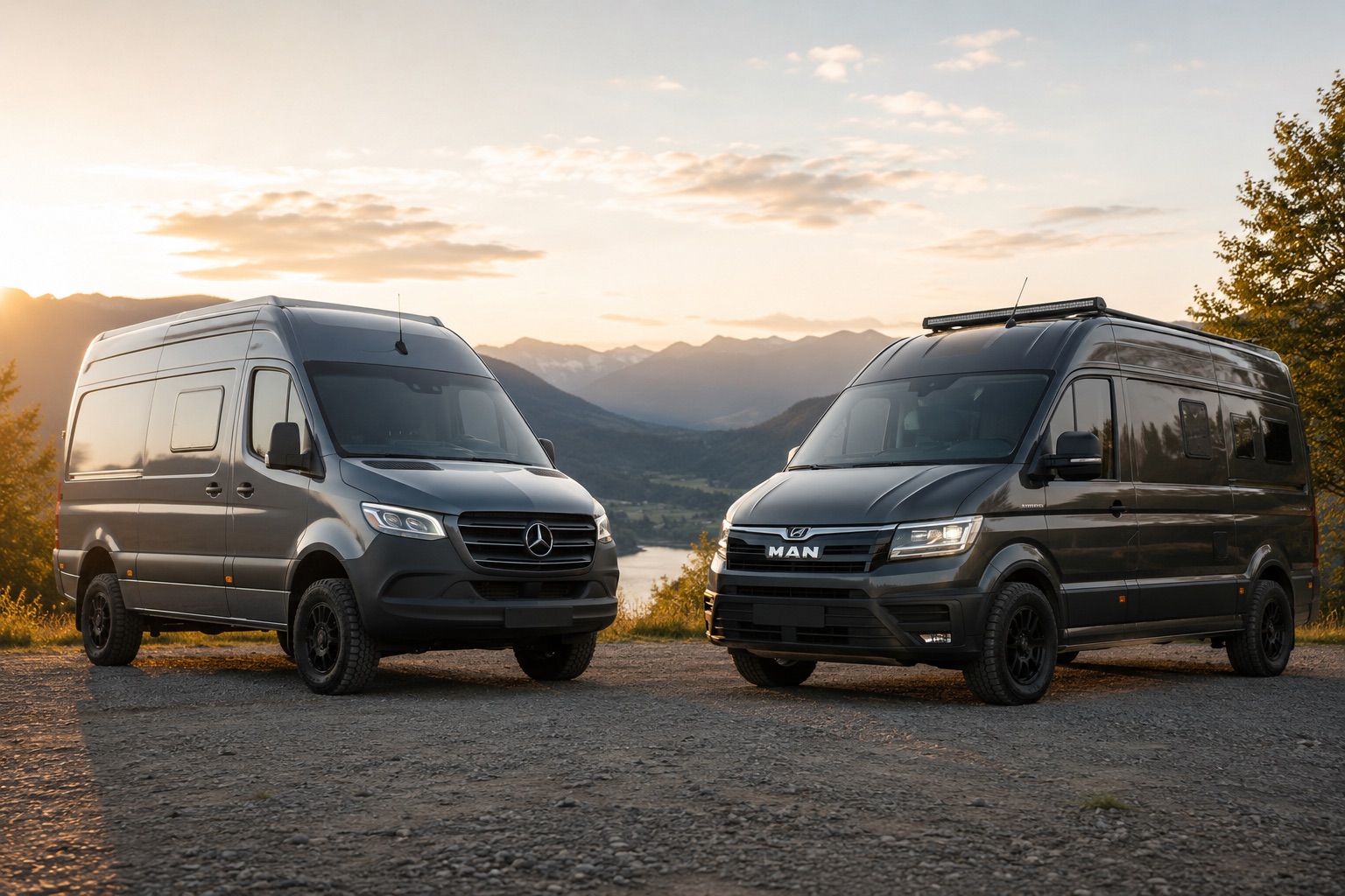 Fertig ausgebauter Premium-Campervan von FeinWerk Camper